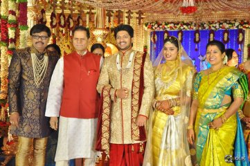 Music Director Koti Son Rajeev Wedding Reception Photos